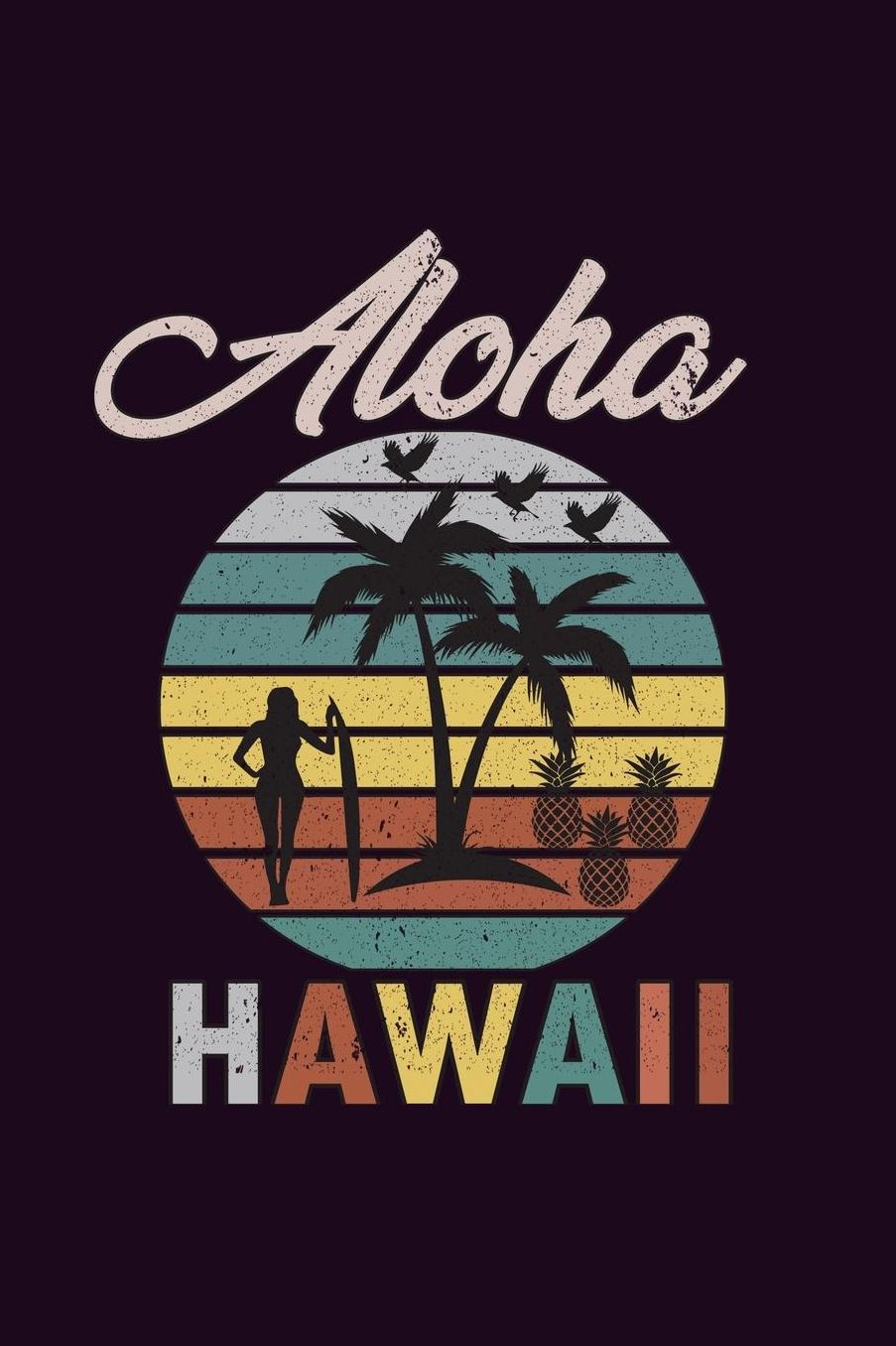 Aloha Hawaii: With a matte, full-color soft cover, this Bucket List Journal is the ideal size 6x9 inch, 90 pages cream colored pages . Make dreams come true. Get started today.
