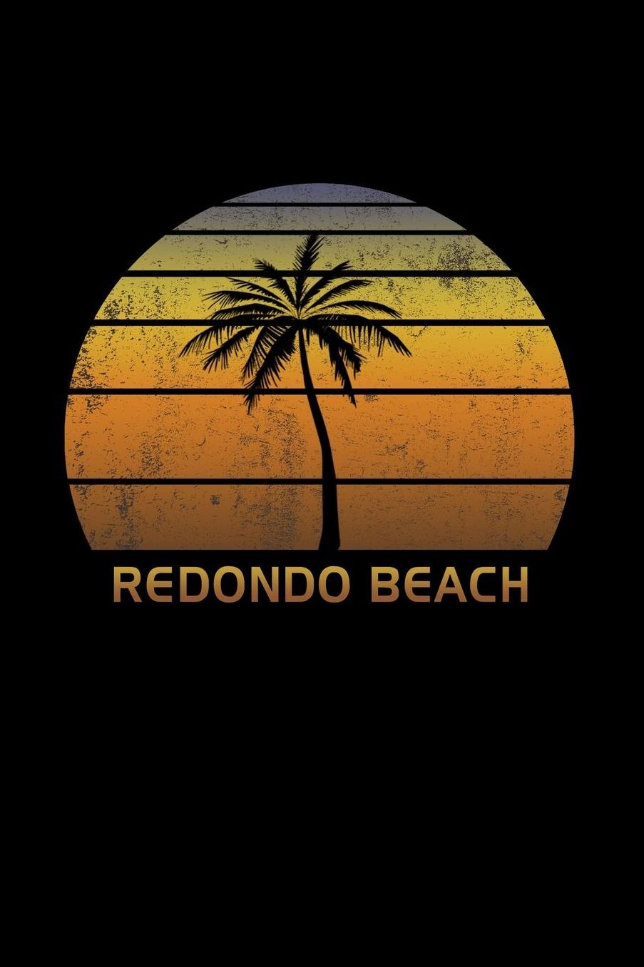 Redondo Beach: California Notebook Lined Wide Ruled Paper For Taking Notes. Stylish Journal Diary 6 x 9 Inch Soft Cover. For Home, Work Or School.