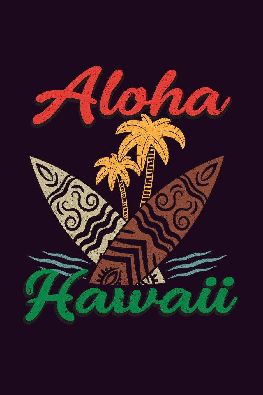 Aloha Hawaii: With a matte, full-color soft cover, this Bucket List Journal is the ideal size 6x9 inch, 90 pages cream colored pages . Make dreams come true. Get started today.