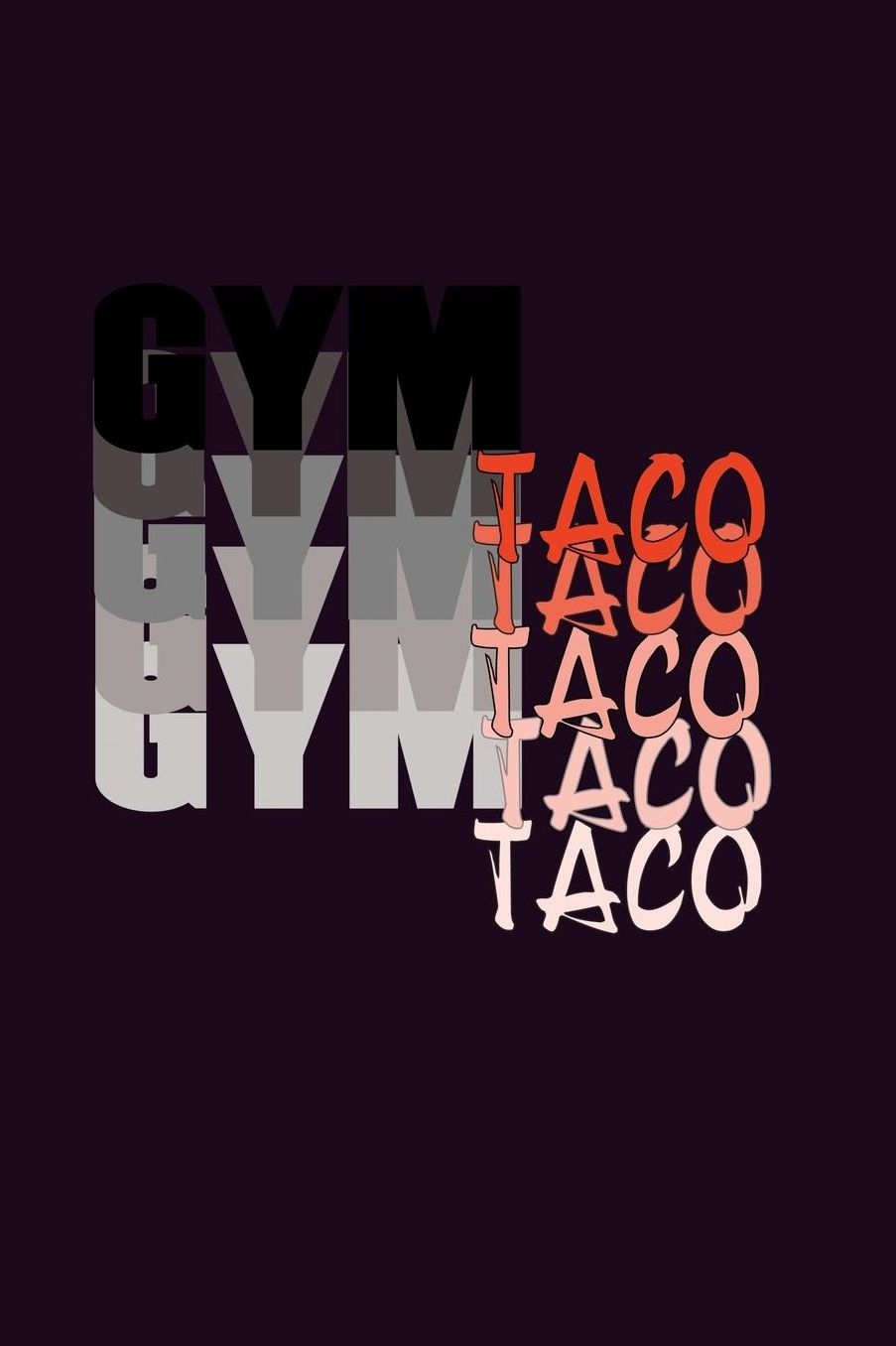 Gym Taco: With a matte, full-color soft cover, this Bucket List Journal is the ideal size 6x9 inch, 90 pages cream colored pages . Make dreams come true. Get started today.