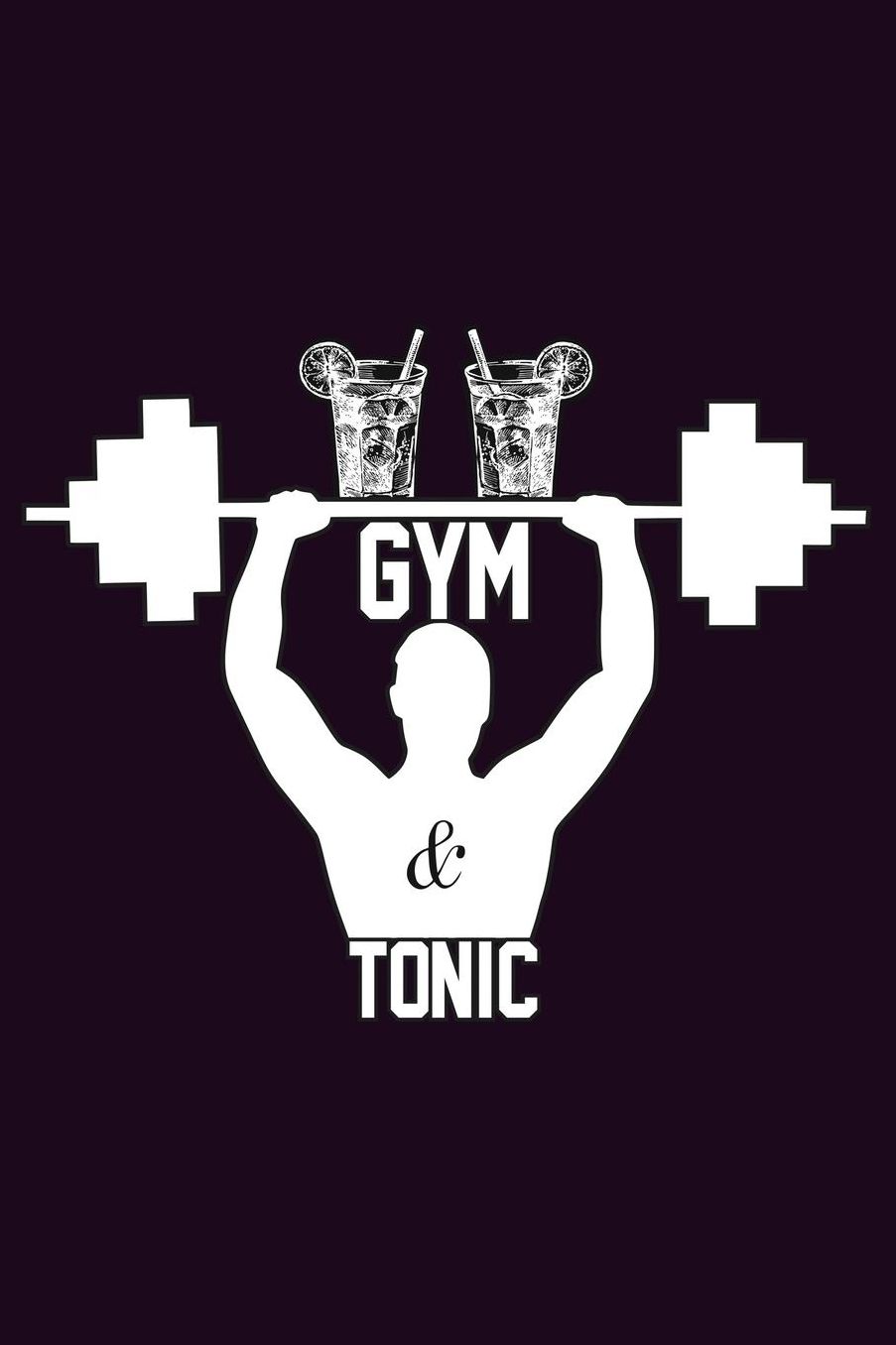 Gym And Tonic: With a matte, full-color soft cover, this Bucket List Journal is the ideal size 6x9 inch, 90 pages cream colored pages . Make dreams come true. Get started today.