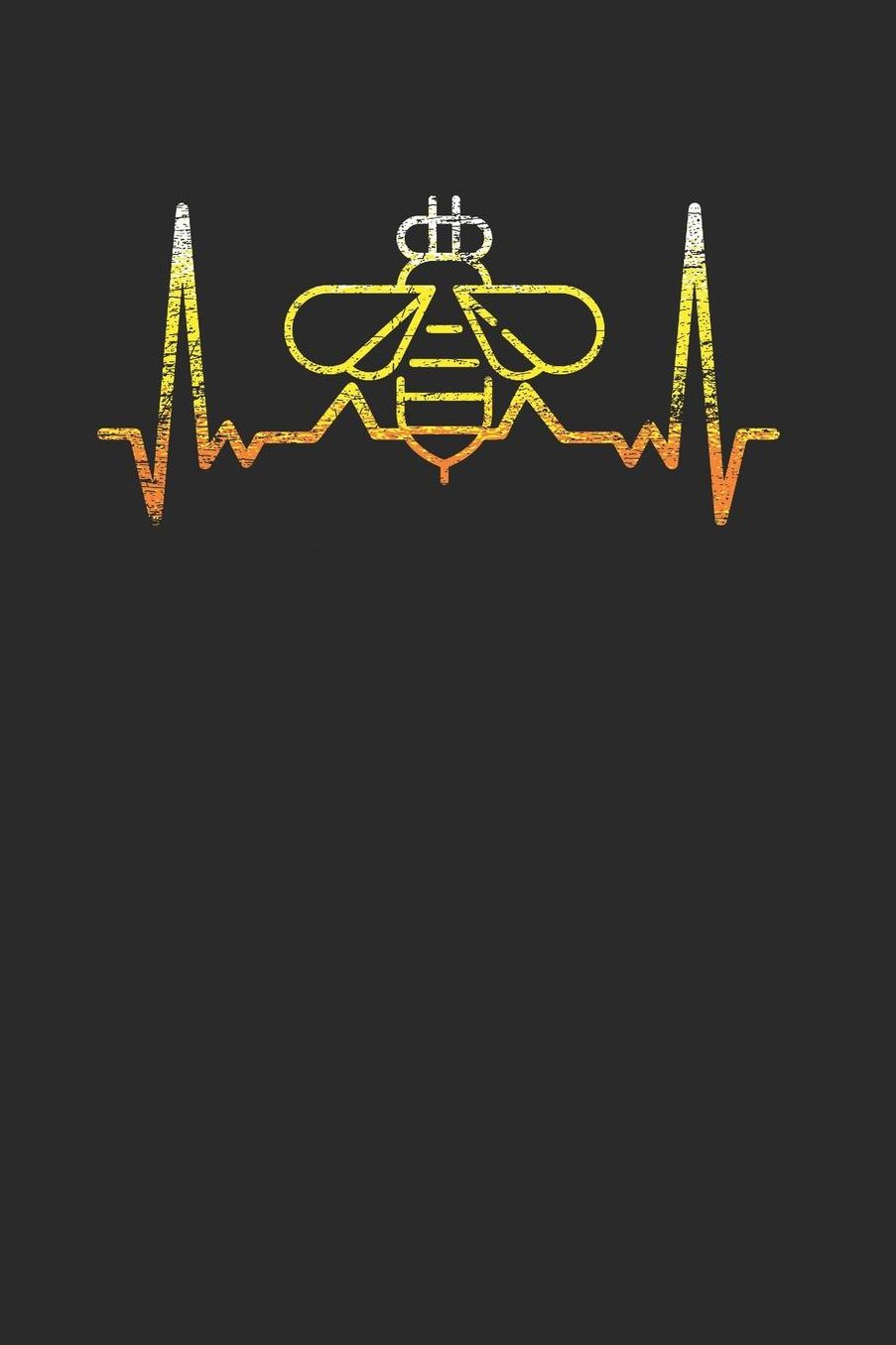 Beekeeper Heartbeat: Graph Paper Notebook (6 x 9 - 120 pages) Beekeepers Notebook for Daily Journal, Diary, and Gift