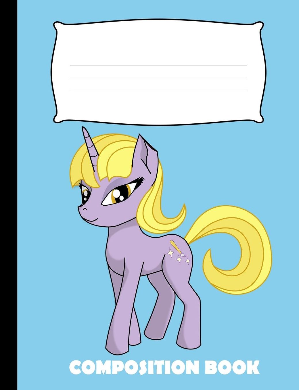 Composition Book: Unicorn Composition Notebook Wide Ruled