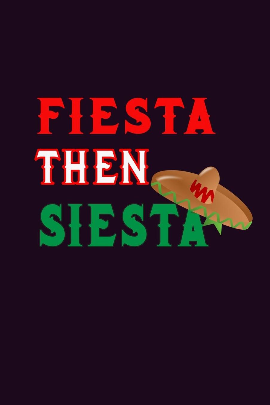 Fiesta Then siesta: With a matte, full-color soft cover, this Bucket List Journal is the ideal size 6x9 inch, 90 pages cream colored pages . Make dreams come true. Get started today.