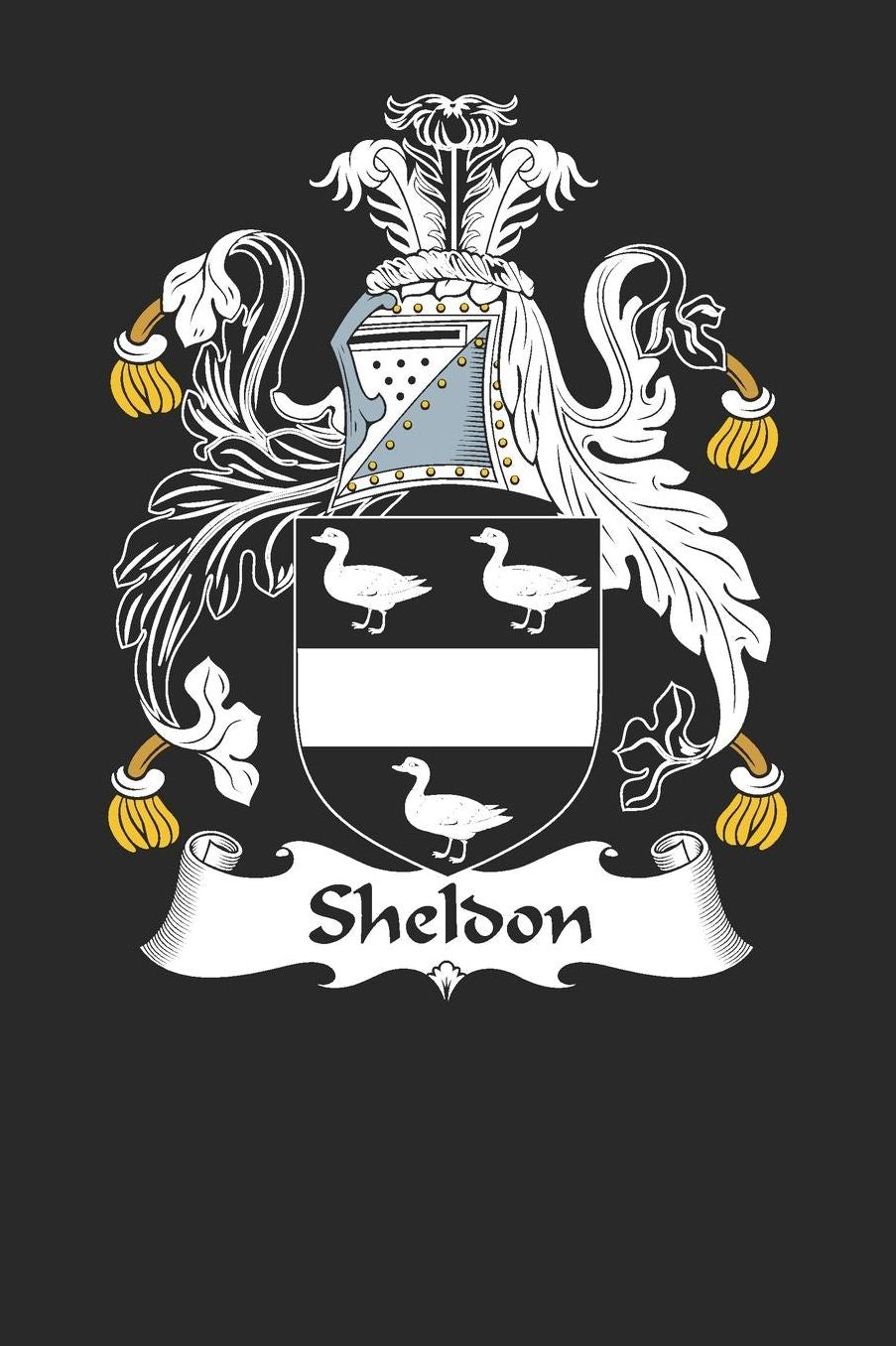 Sheldon: Sheldon Coat of Arms and Family Crest Notebook Journal (6 x 9 - 100 pages)