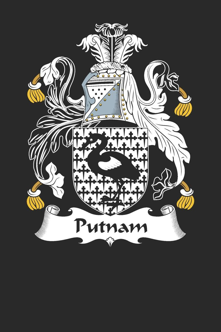 Putnam: Putnam Coat of Arms and Family Crest Notebook Journal (6 x 9 - 100 pages)