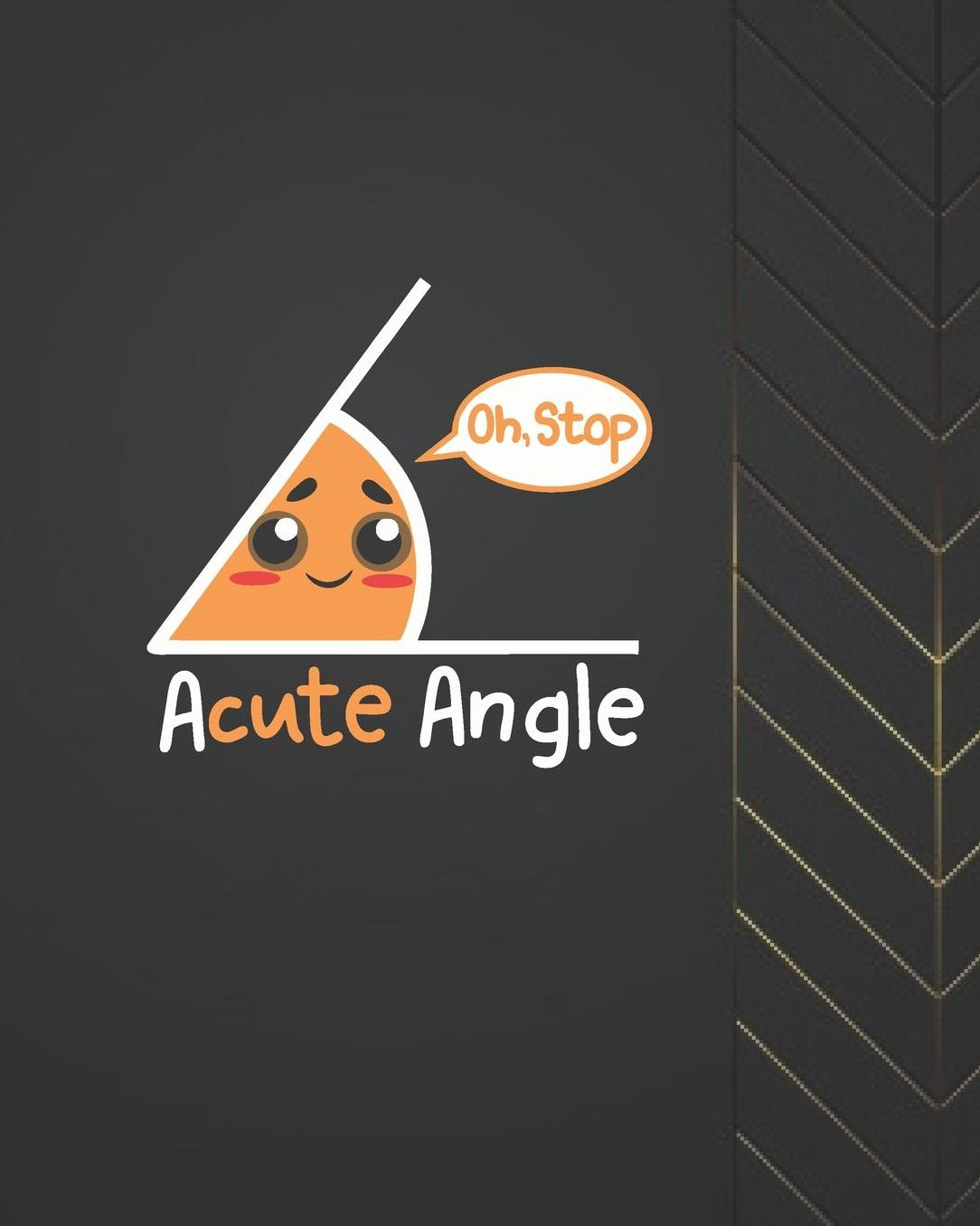 Acute Angle: Cute Black Math Teacher Journal Planner Notebook Organizer Daily Weekly Monthly Annual Activities Calendars To Do Class Lists Grade Tracker Back to School Teacher Appreciation Gift Undated 8x10 150 Pages White Paper