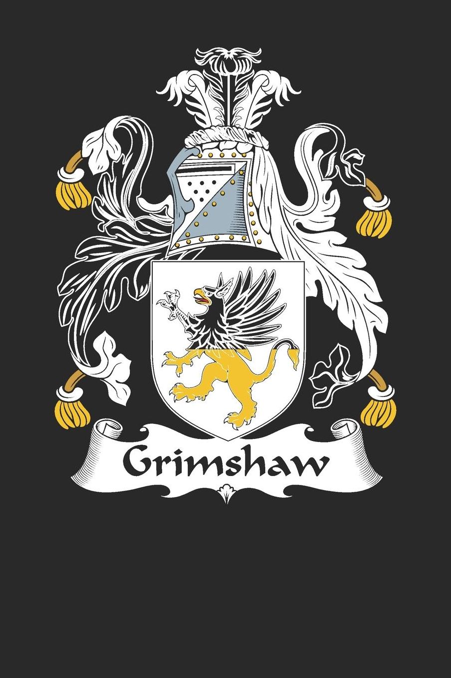 Grimshaw: Grimshaw Coat of Arms and Family Crest Notebook Journal (6 x 9 - 100 pages)