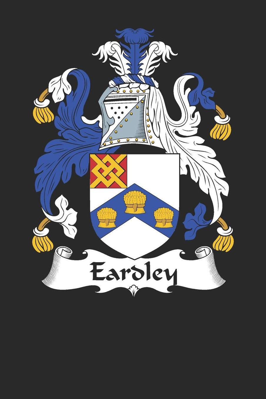 Eardley: Eardley Coat of Arms and Family Crest Notebook Journal (6 x 9 - 100 pages)
