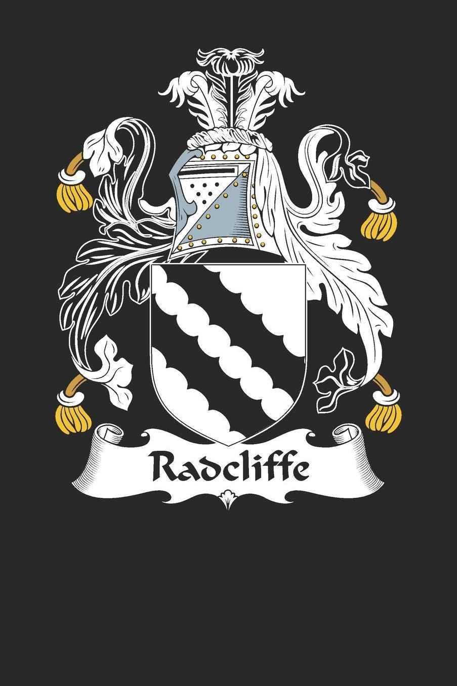 Radcliffe: Radcliffe Coat of Arms and Family Crest Notebook Journal (6 x 9 - 100 pages)