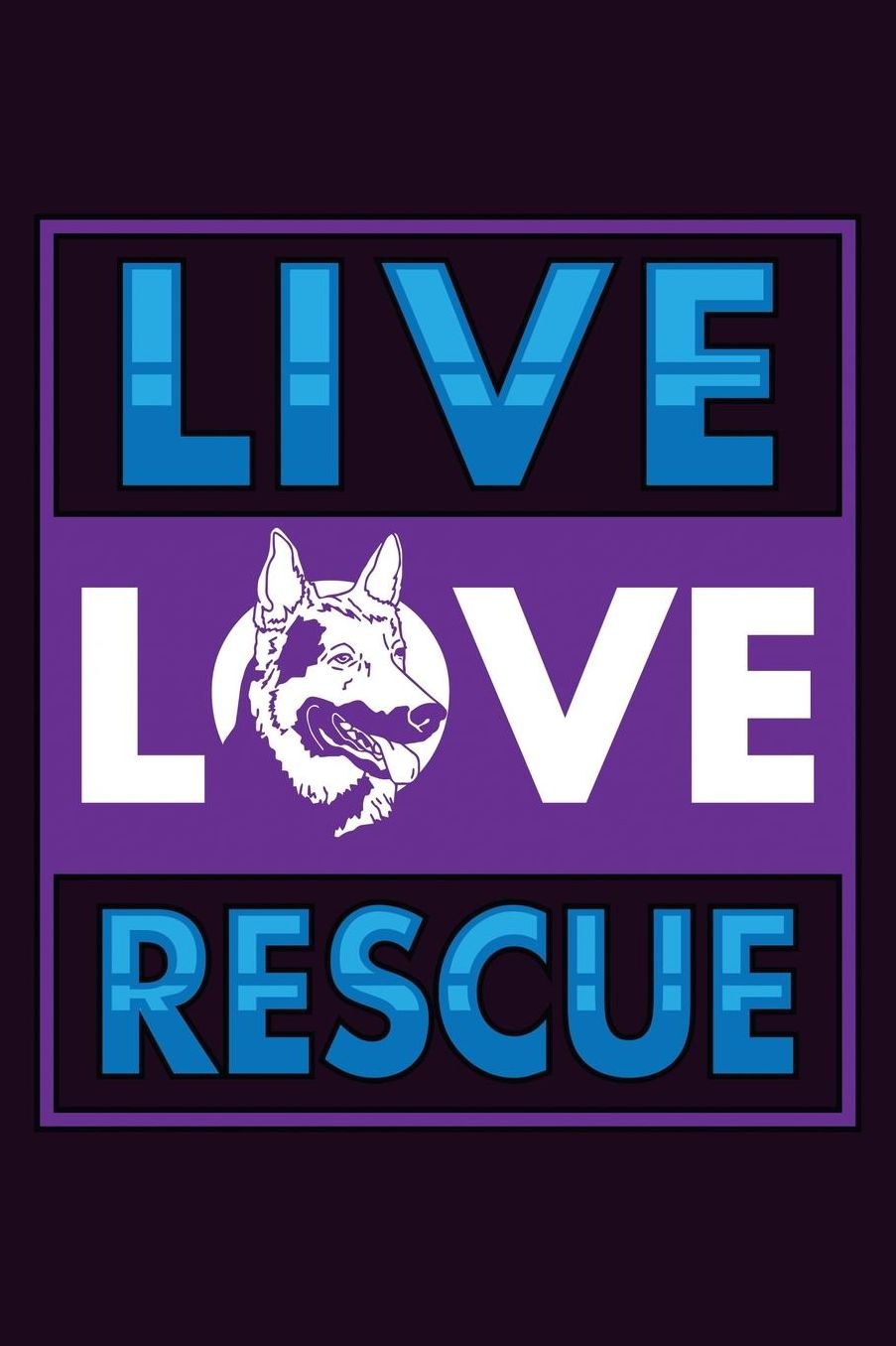 Live Love Rescue: With a matte, full-color soft cover, this Bucket List Journal is the ideal size 6x9 inch, 90 pages cream colored pages . Make dreams come true. Get started today.