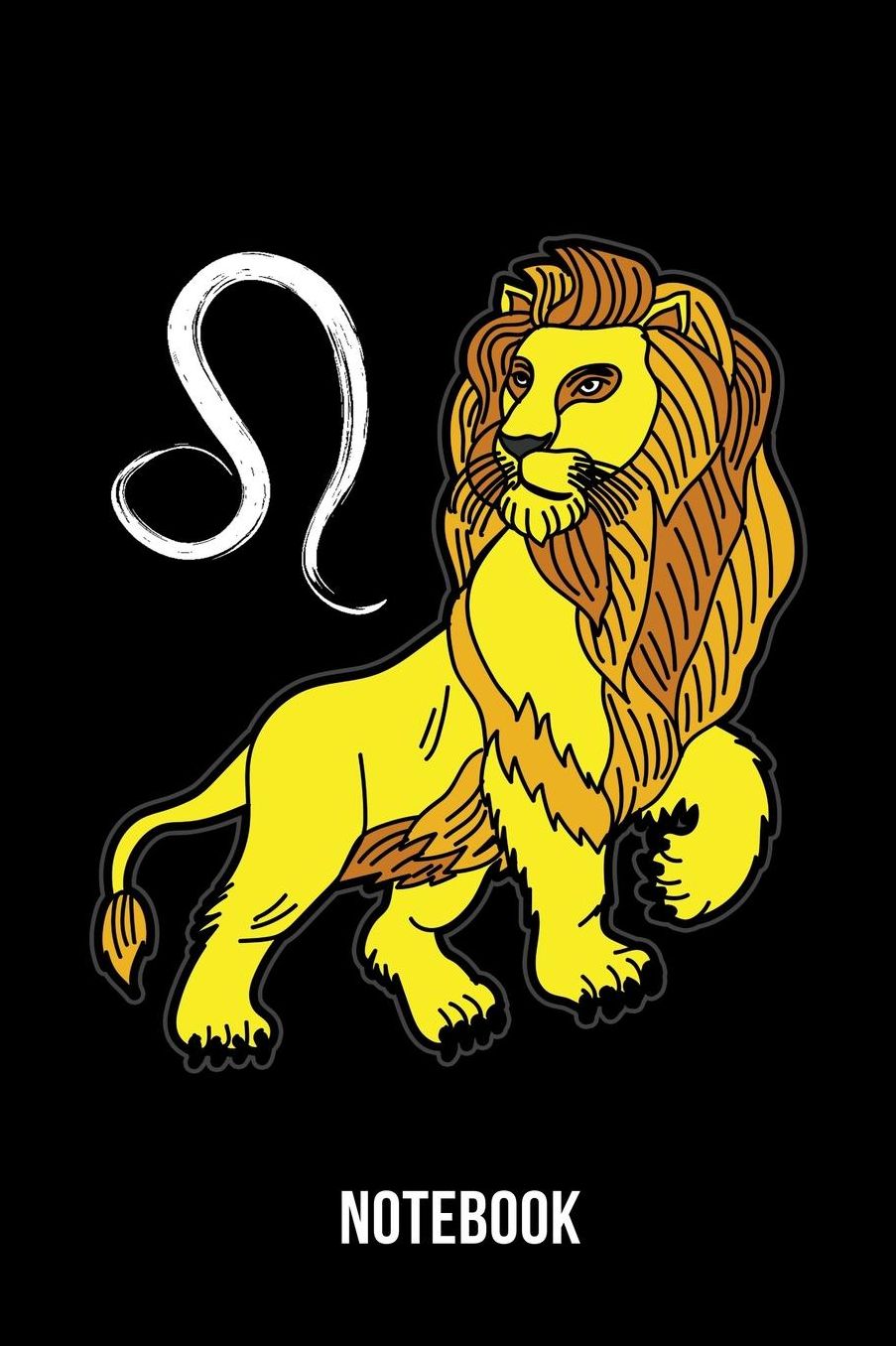 Notebook: Leo Zodiac Sign