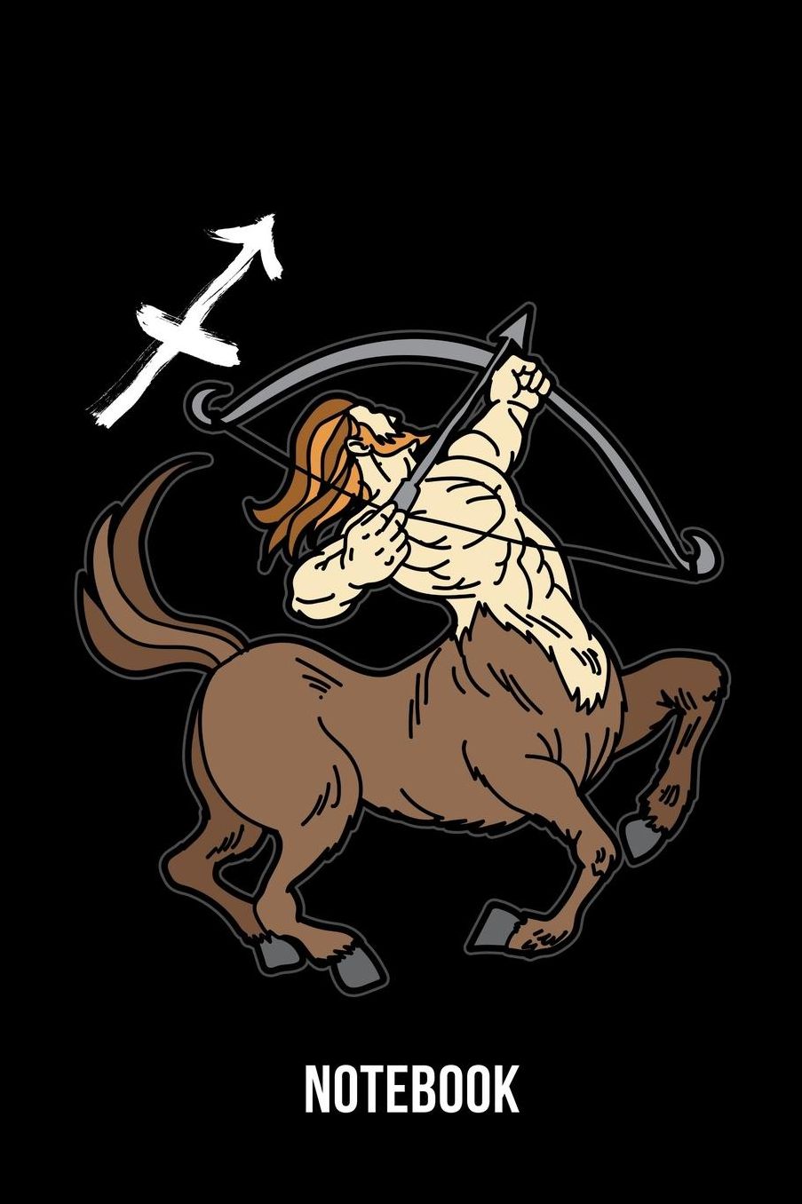 Notebook: Sagittarius Zodiac Sign