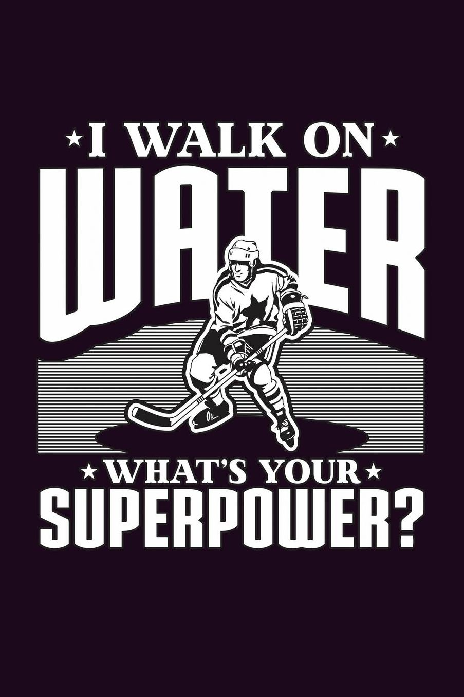 I Walk On Water What's Your superpower: With a matte, full-color soft cover, this Bucket List Journal is the ideal size 6x9 inch, 90 pages cream colored pages . Make dreams come true. Get started today.