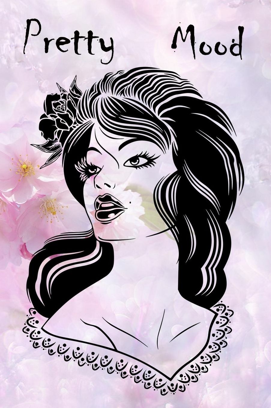 Pretty Mood: Amazing Pretty Women Notebook Journal Diary to write in - fashion and clothes