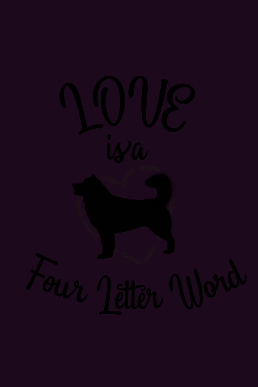 Love Is A Four-Letter Word: With a matte, full-color soft cover, this Bucket List Journal is the ideal size 6x9 inch, 90 pages cream colored pages . Make dreams come true. Get started today.