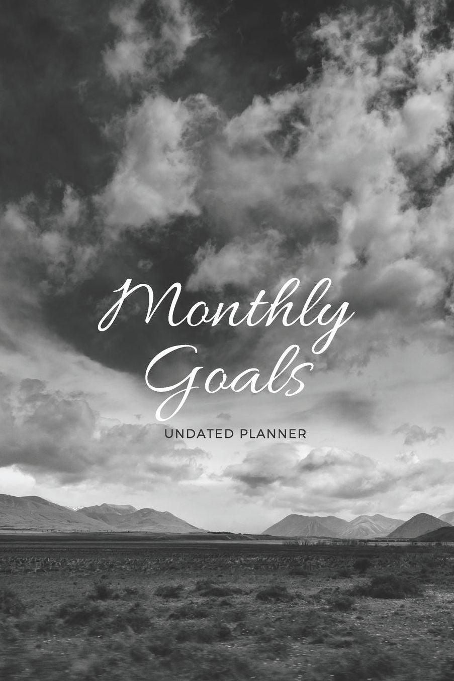 Monthly Goals Undated Planner: New Zealand - Make Life Admin and Achieving Goals a Breeze Organize, Program, Design, Plan and Manage Any Life Project With This 5 Week Per Page Bar Graph Journal Novel Sized Soft Cover Book Makes Time Management Easy