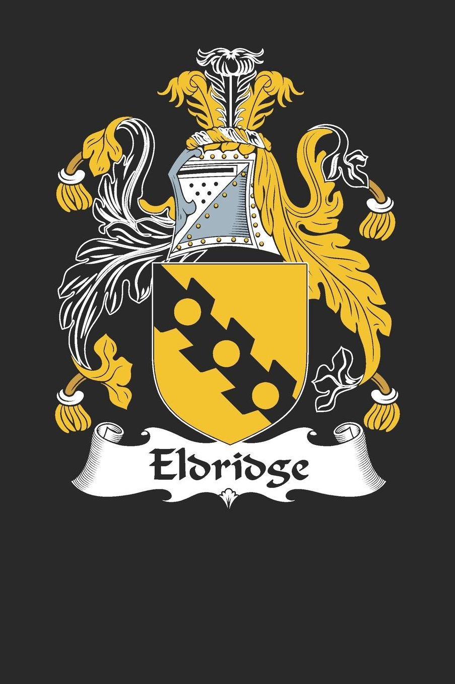 Eldridge: Eldridge Coat of Arms and Family Crest Notebook Journal (6 x 9 - 100 pages)