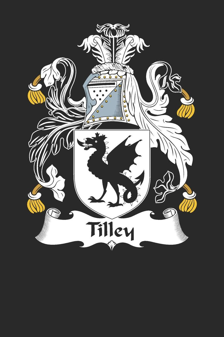Tilley: Tilley Coat of Arms and Family Crest Notebook Journal (6 x 9 - 100 pages)