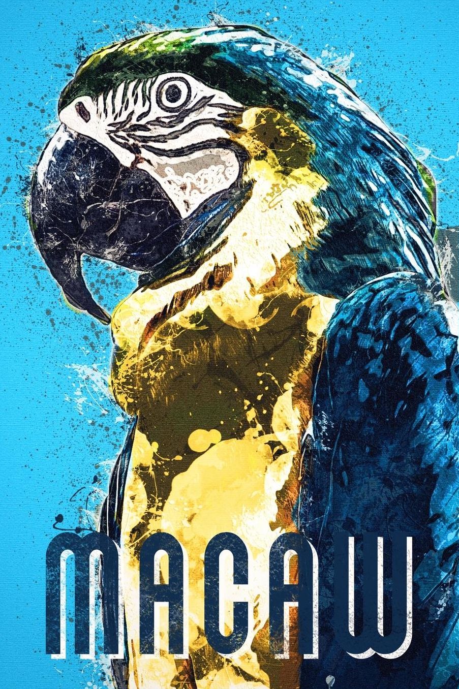Macaw: Bird Parrot Pet Ara Daily Notebook Journal Diary Notepad