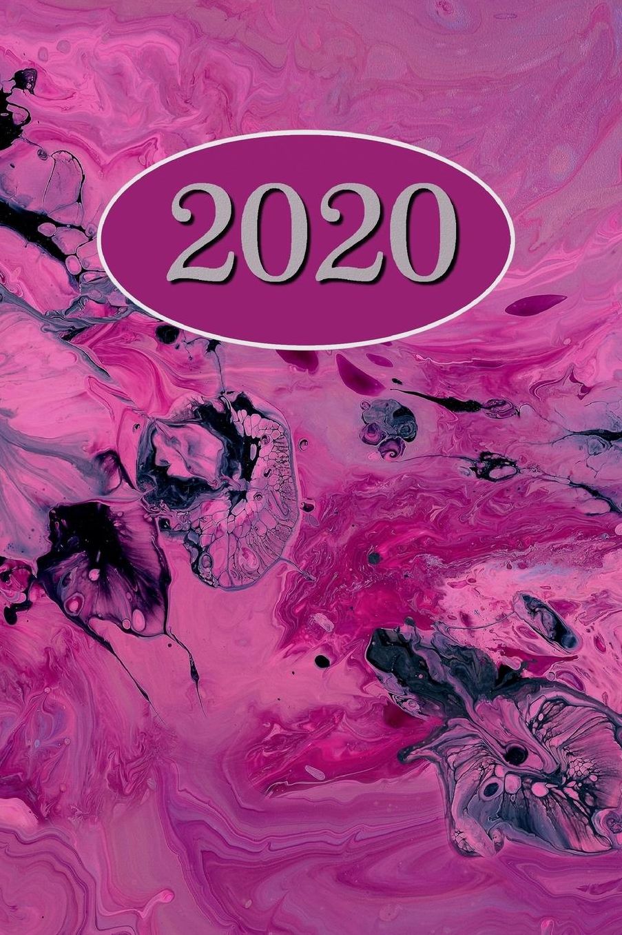 2020: Agenda - Planificateur Hebdomadaire et Mensuel - Agenda semainier 2020 - Calendrier des semaines 2020 - 20 pages Adresses - 12 pages relevï¿½ de temps - Rose Marbrï¿½