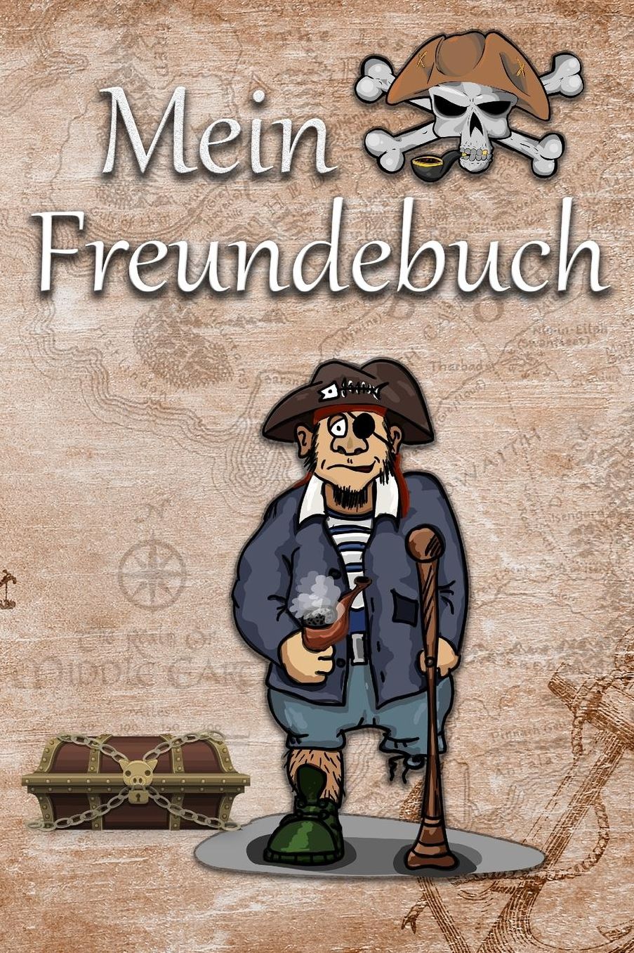 Mein Freundebuch: Piraten Freundschaftsbuch fï¿½r die Schule & Kindergarten fï¿½r Mï¿½dchen & Jungen zum Selbst Gestalten Format 6x9 DIN A5 110 Seiten - 54 Profil Steckbriefe zum Ausfï¿½llen Freundesbuch Eintragebuch fï¿½r Freunde Sï¿½ï¿½es Geschenk