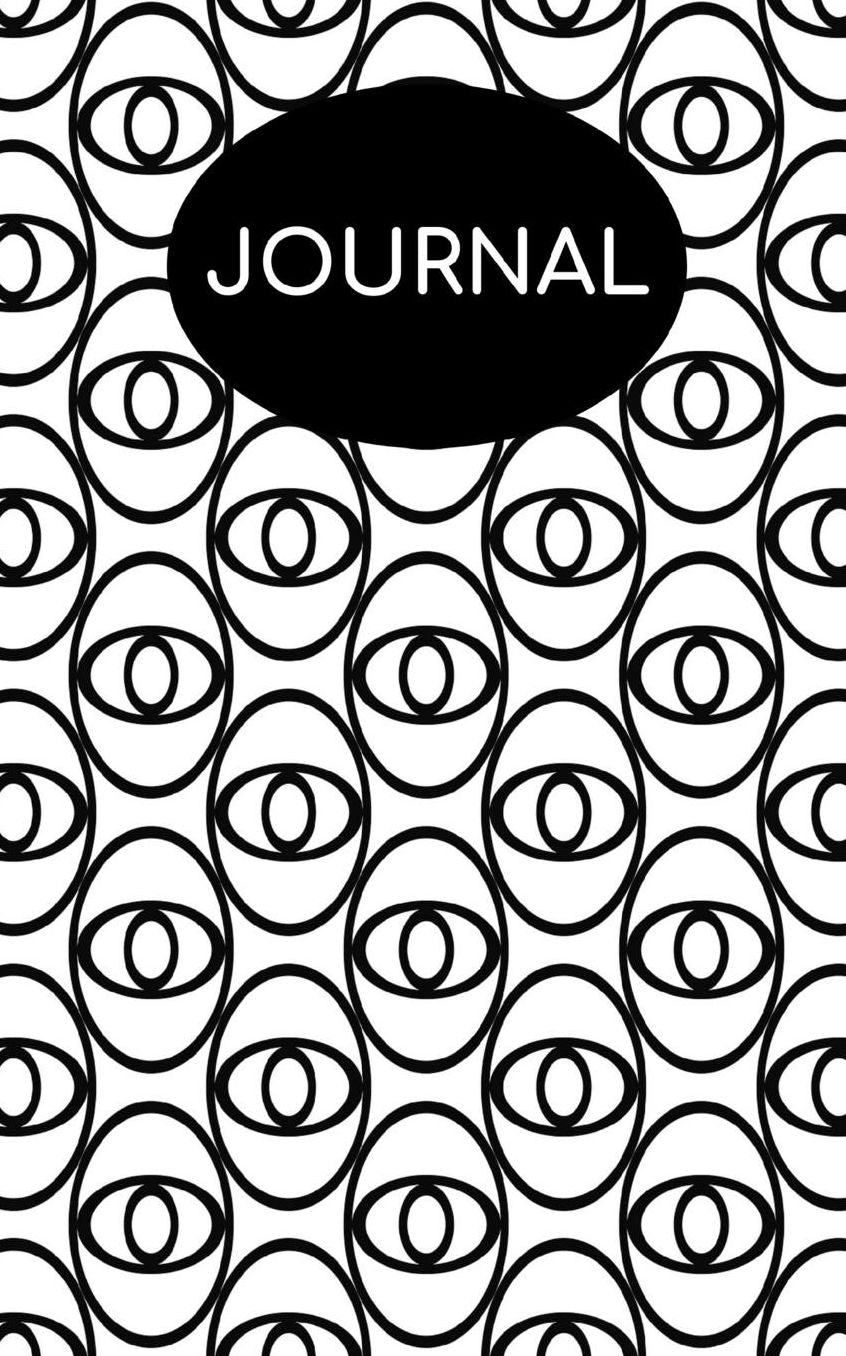 Journal: Eyes; 100 sheets/200 pages; 5" x 8"