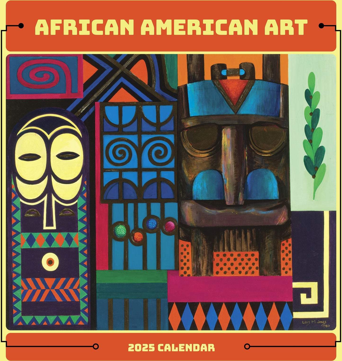 2025 African American Art Wall Calendar