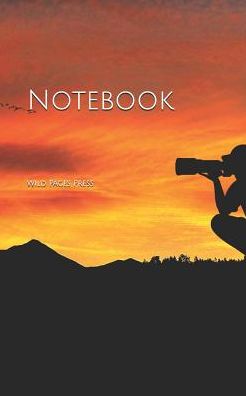 Notebook: sunset photography nature landscape sky silhouette camera photograph cameras dark room