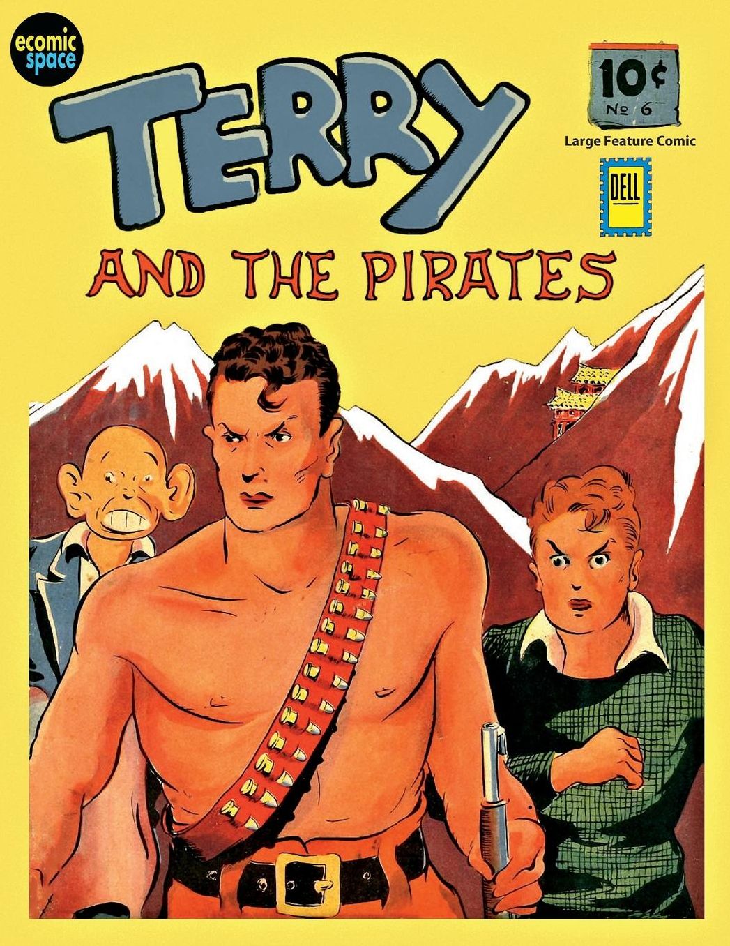 Terry and the pirates: Large Feature Comic #6 (B&W)