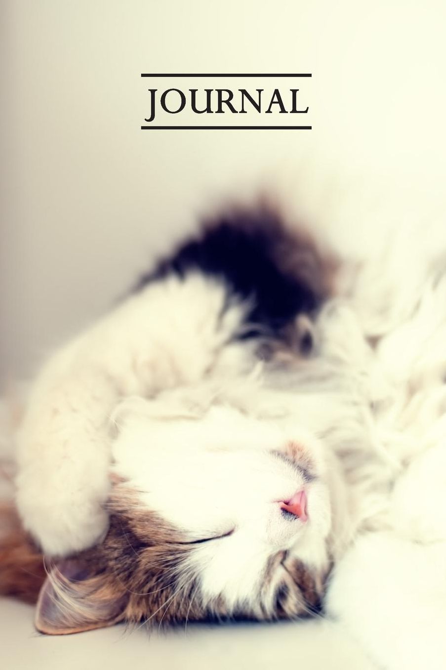 Journal: Pretty Cute Kitten Notebook for Cat Lovers