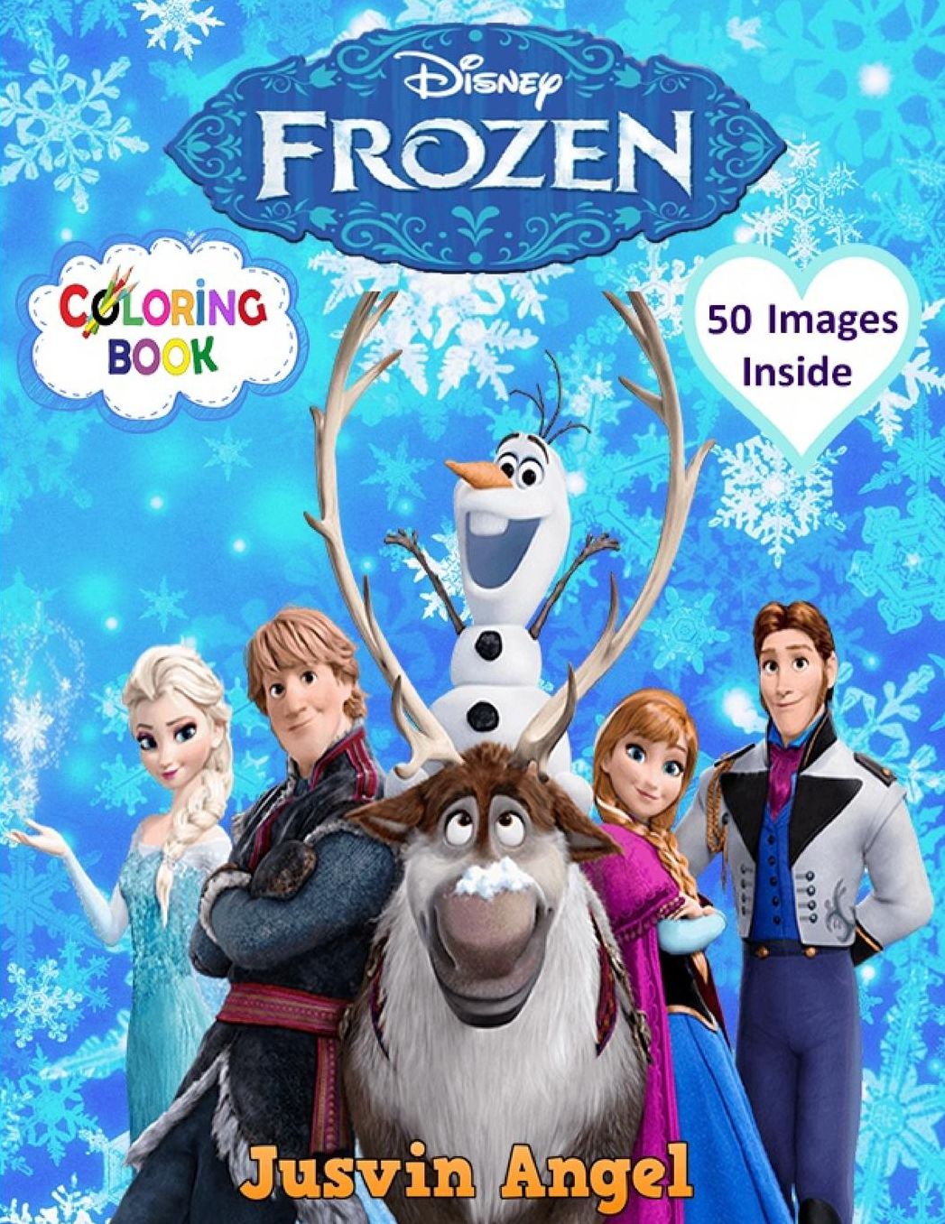 Frozen Coloring Book: For Kids Ages 4-8