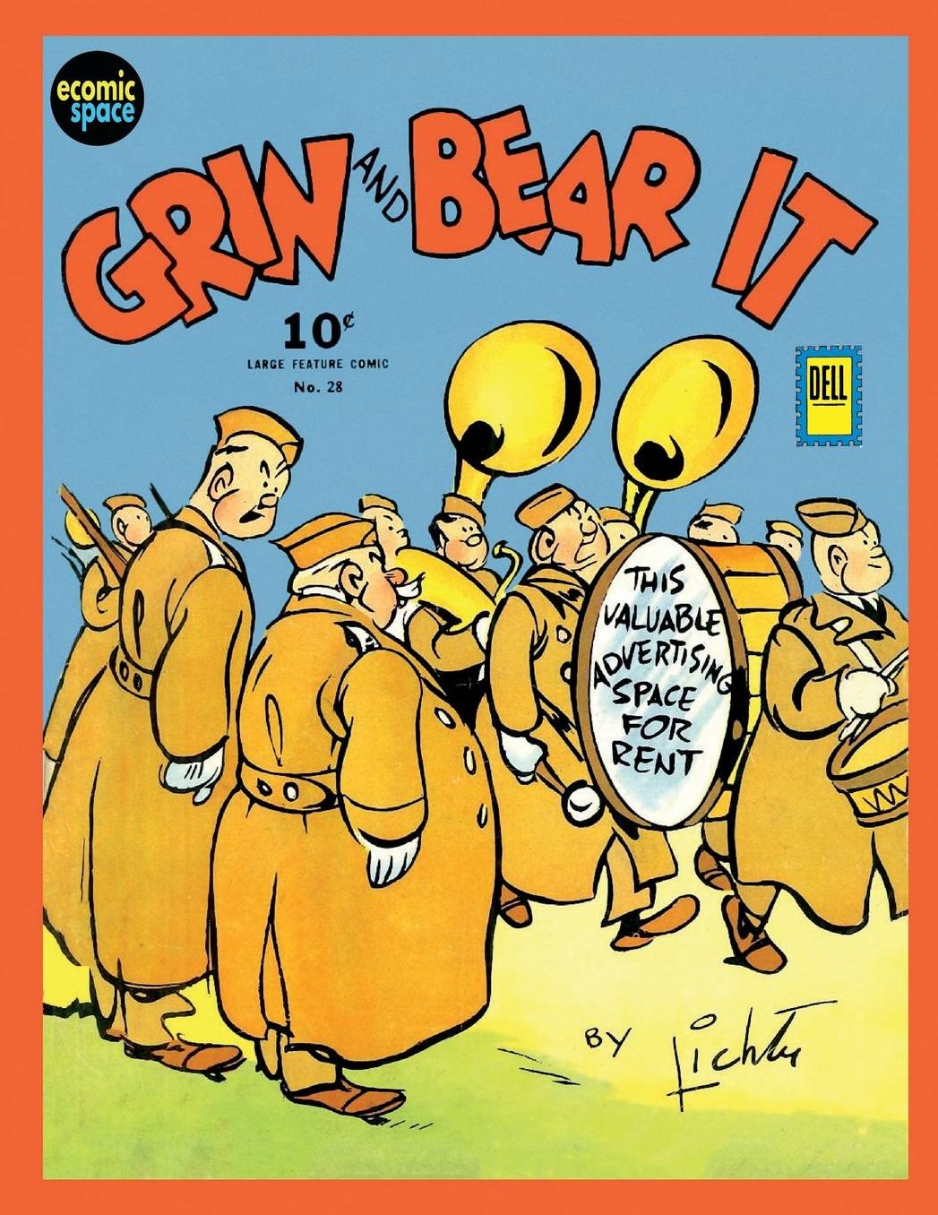 Grin And Bear It: Large Feature Comic #28 (B&W)