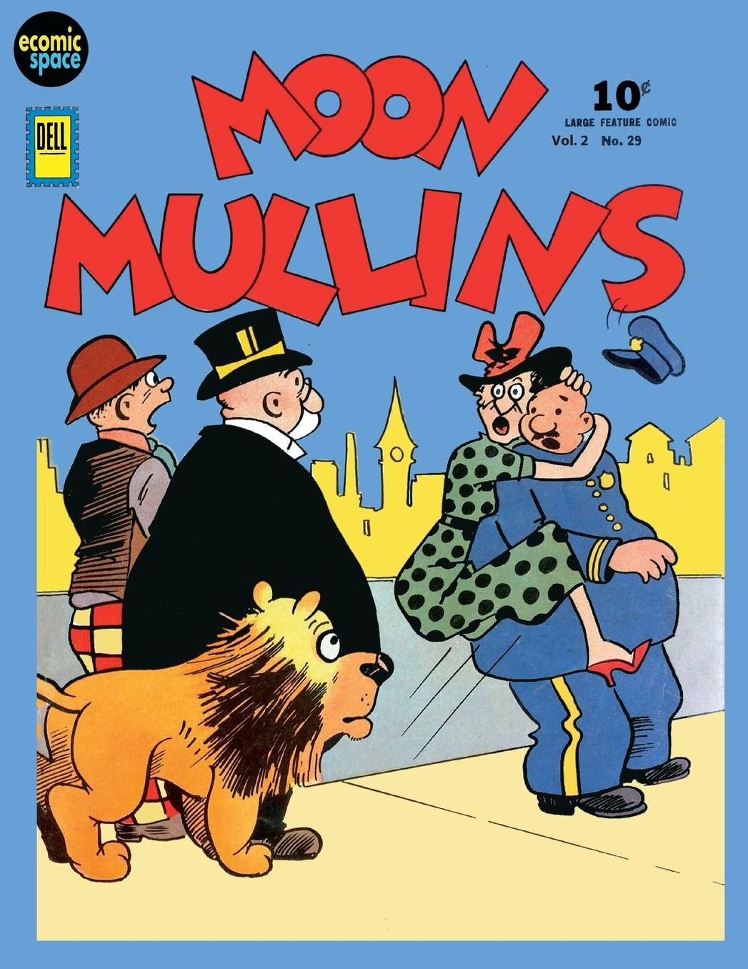 Moon Mullins: Large Feature Comic #29 (B&W)