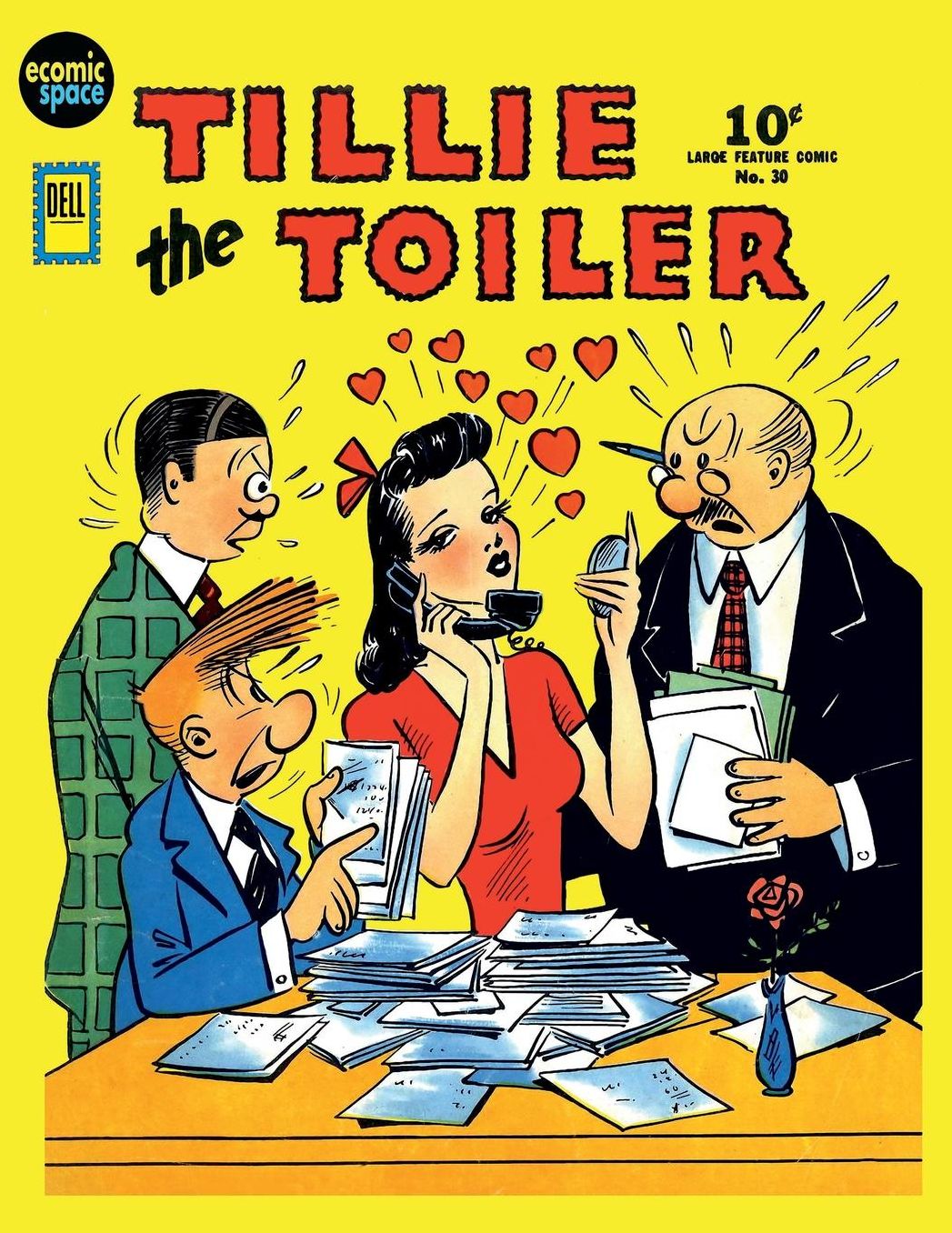 Tillie the Toiler: Large Feature Comic #30 (B&W)