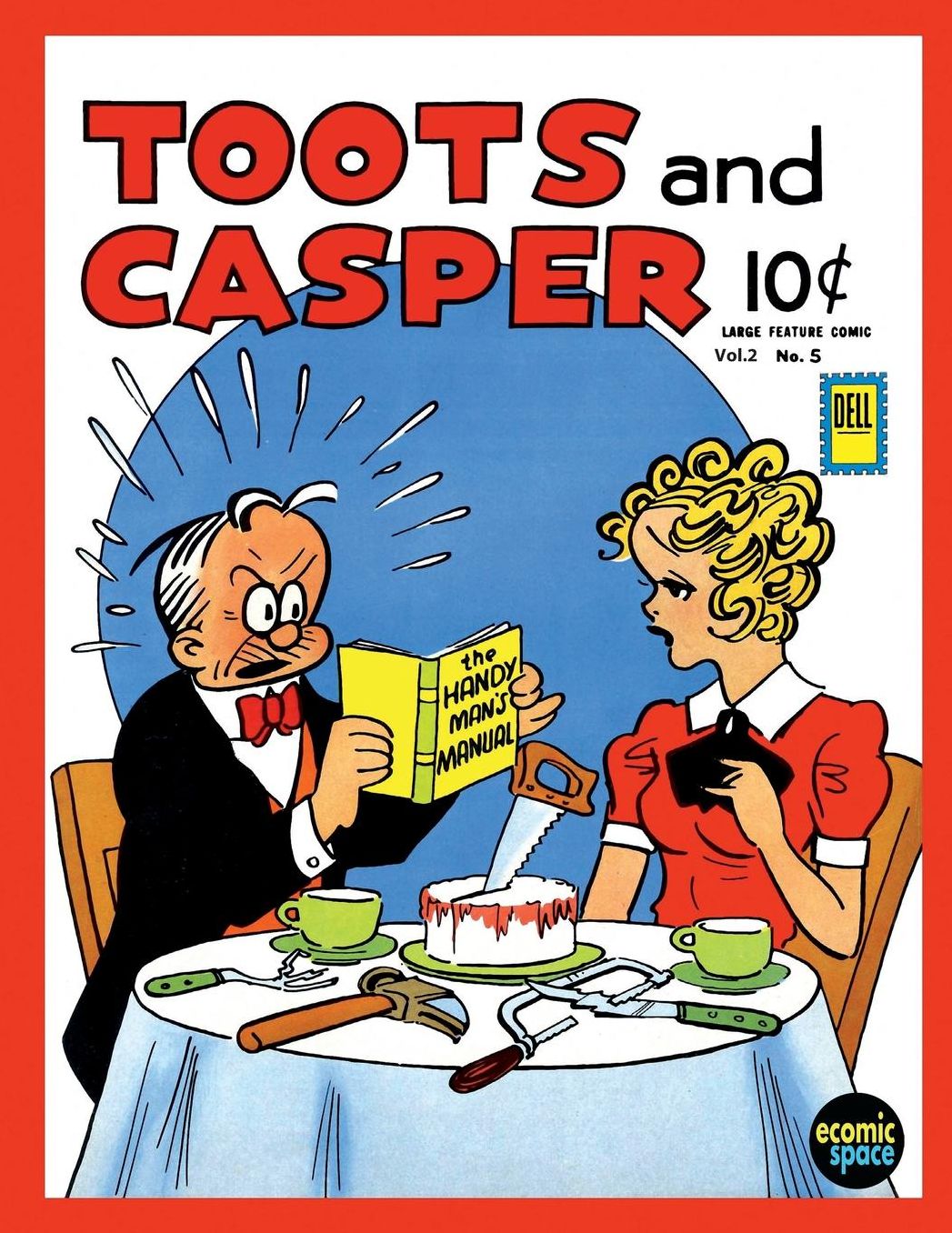 Toots and Casper: Large Feature Comic vol.2 #5 (B&W)