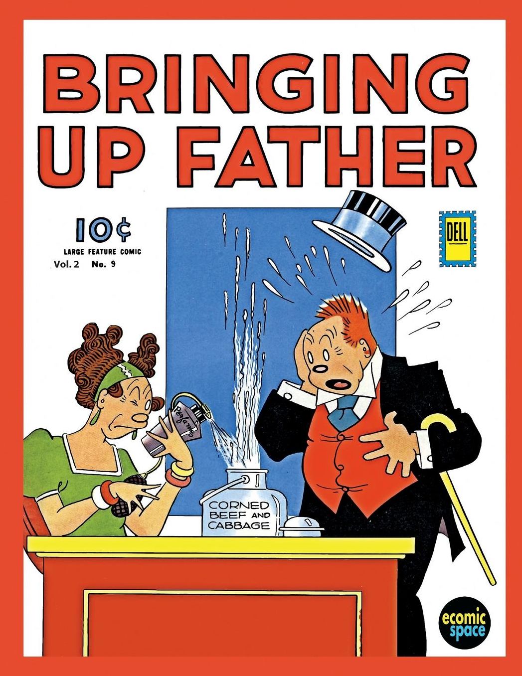 Bringing up father: Large Feature Comic vol.2 #9 (B&W)