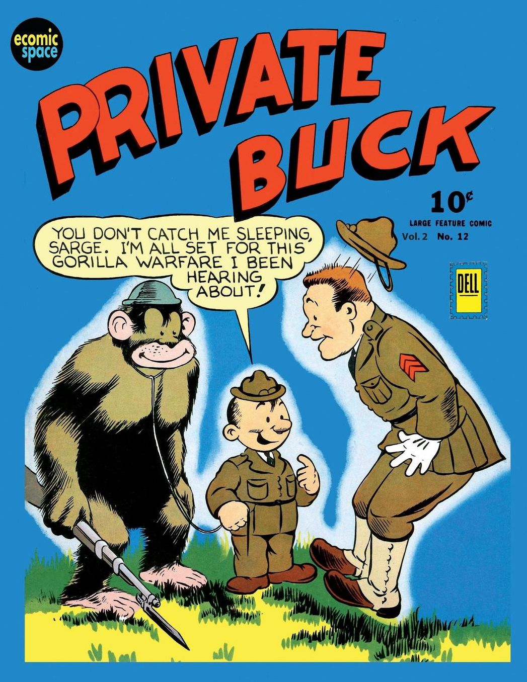 Private Buck: Large Feature Comic vol.2 #12 (B&W)