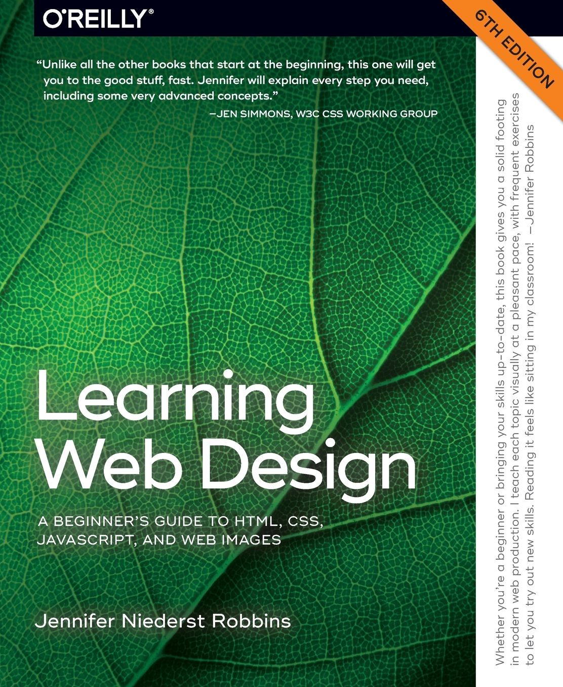 Learning Web Design: A Beginner's Guide to HTML, CSS, JavaScript, and Web Graphics