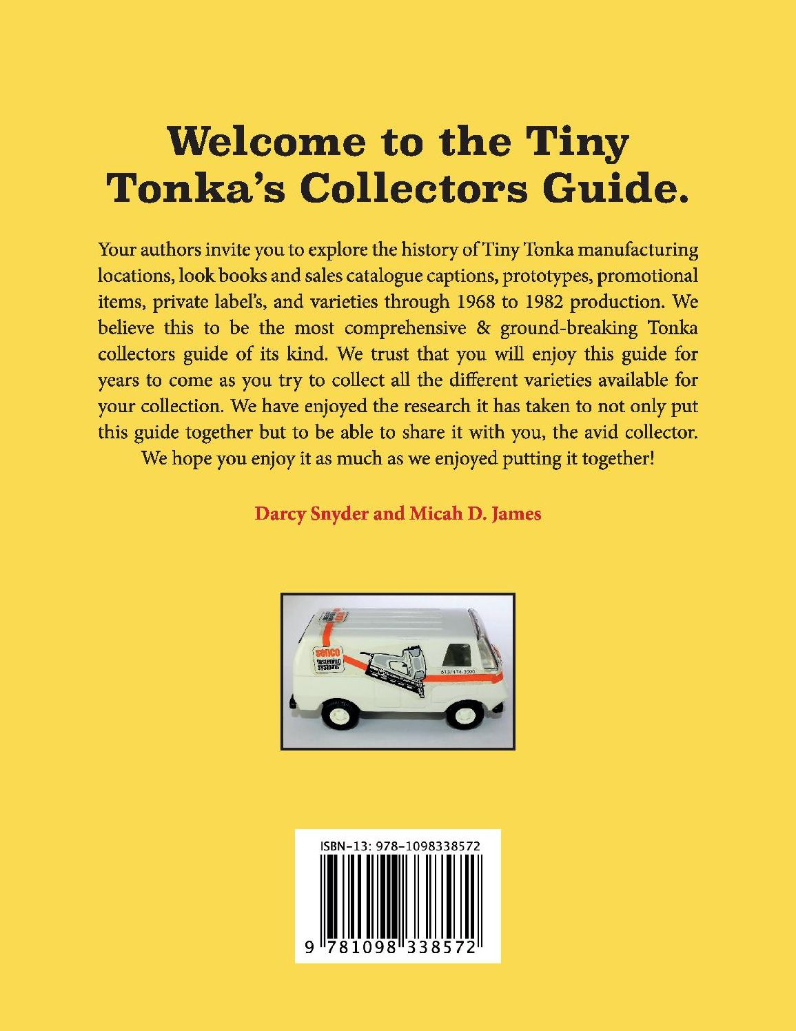 Collectors Guide to Tiny Tonka Toys 1968-1982
