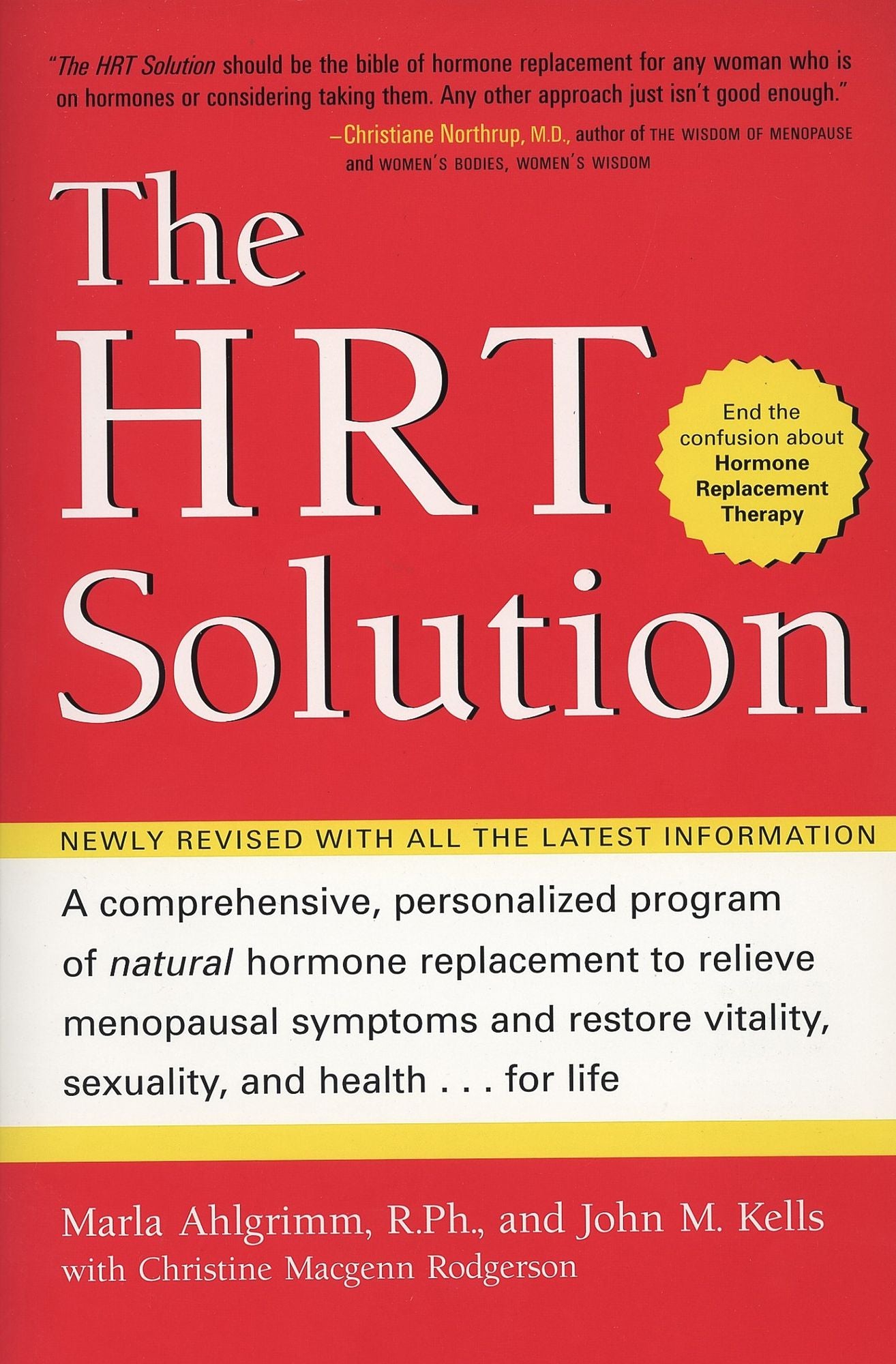 HRT Solution (rev. edition): Optimizing Your Hormonal Potential