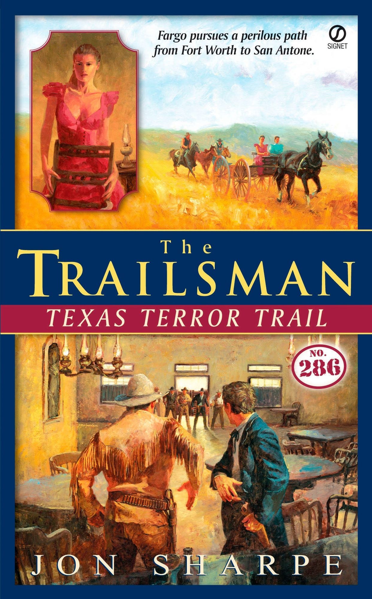 Texas Terror Trail (Trailsman Series #286)