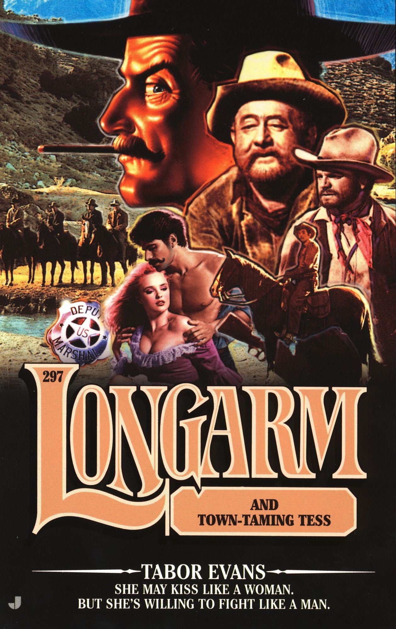 Longarm and Town-Taming Tess (Longarm Series #297)