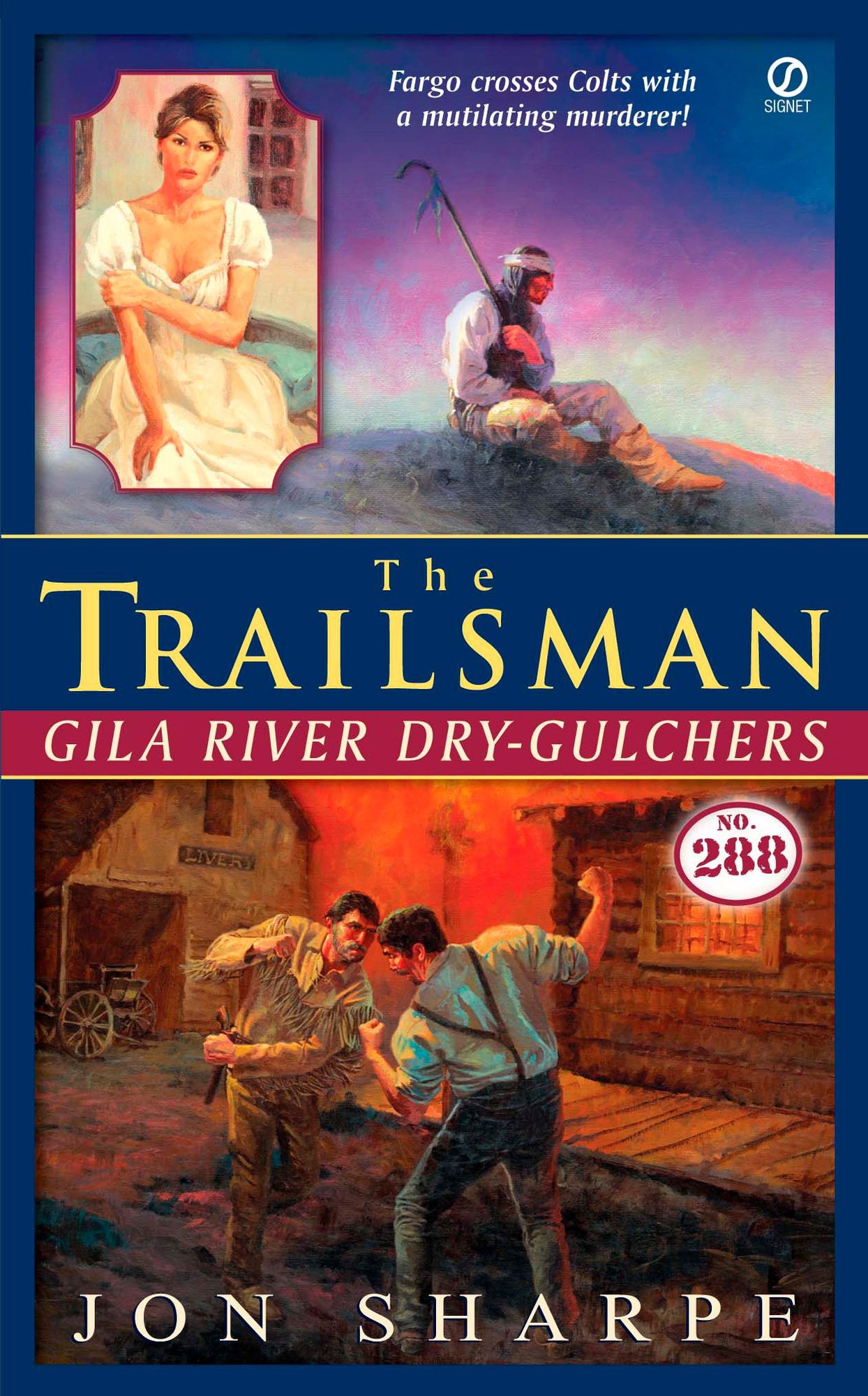 Gila River Dry-Gulchers (Trailsman Series #288)