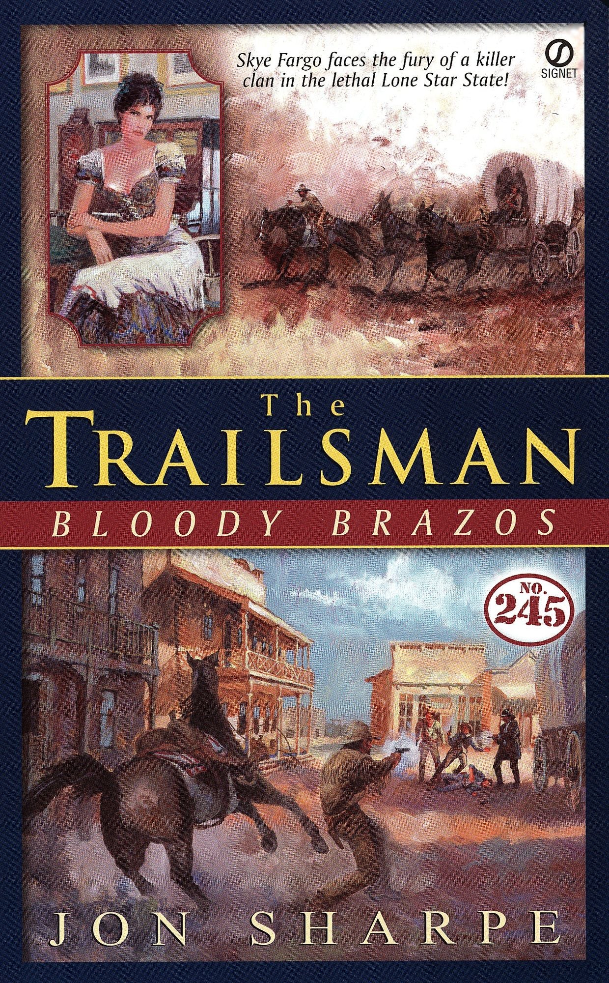 Bloody Brazos (Trailsman Series #245)