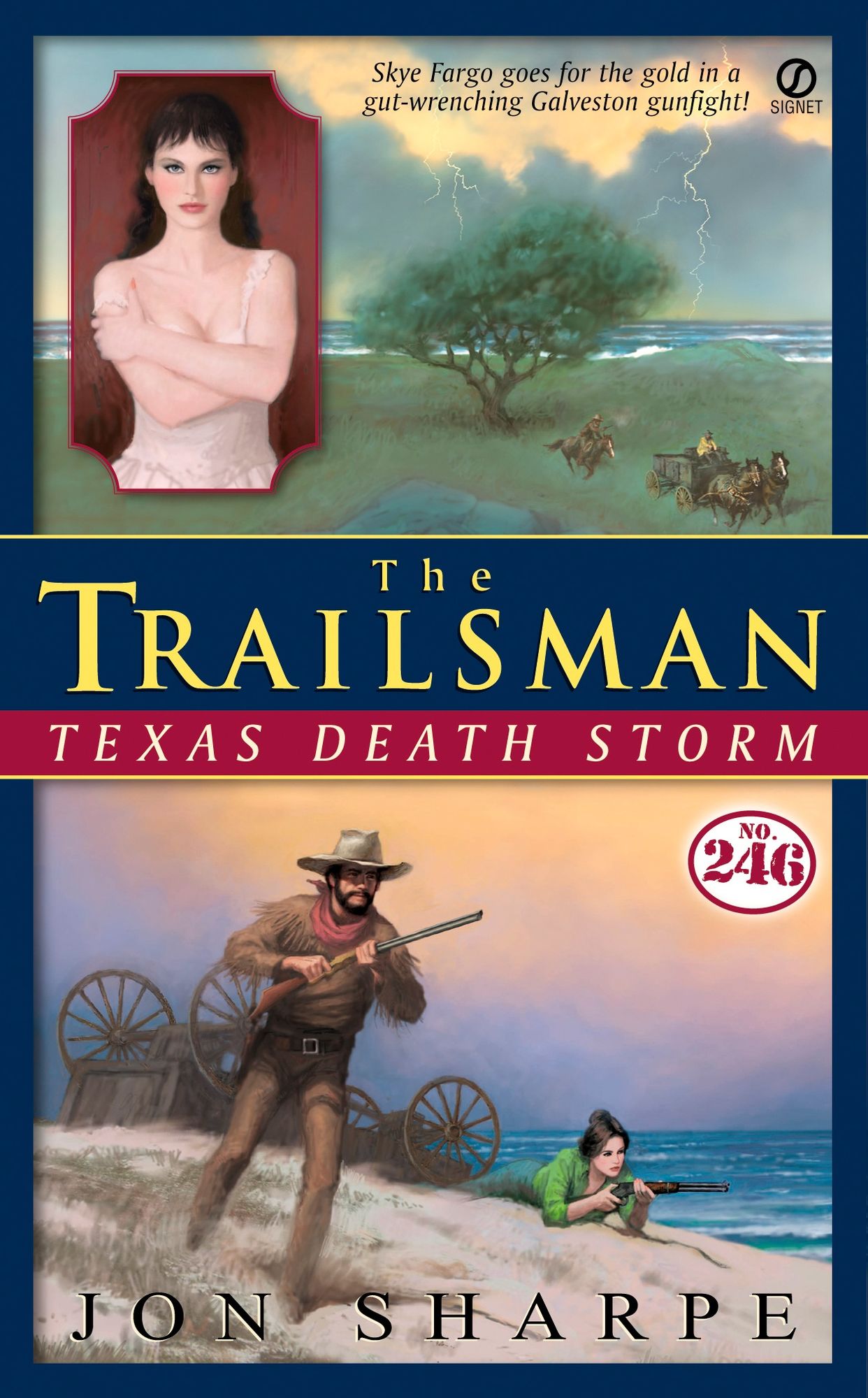 Texas Death Storm (Trailsman Series #246)