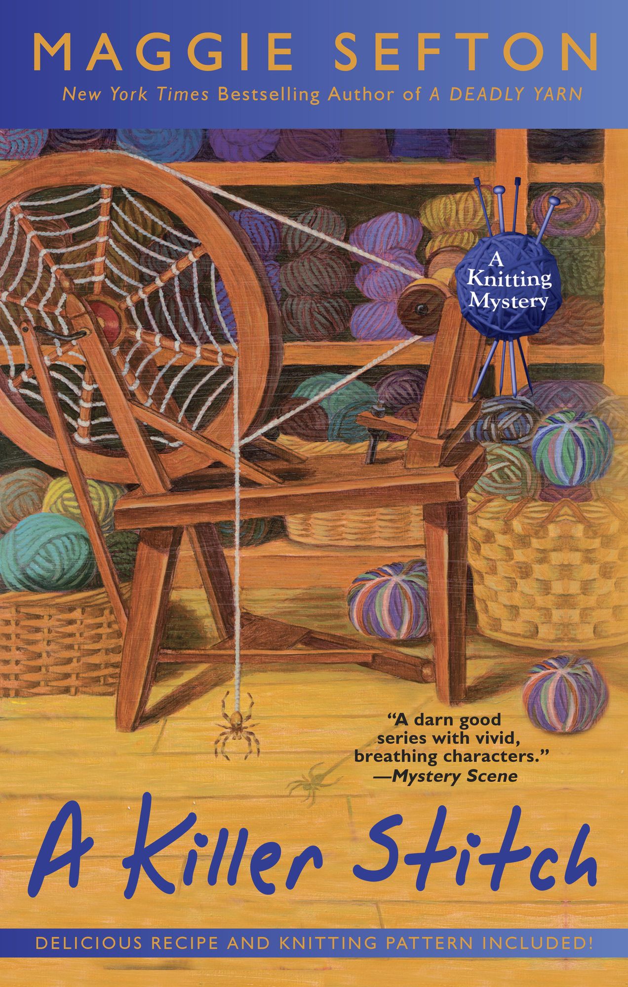 A Killer Stitch (Knitting Mystery Series #4)