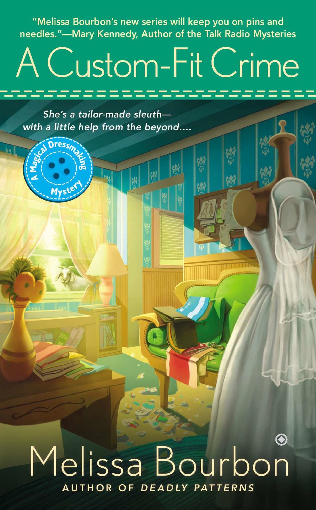 A Custom-Fit Crime (Magical Dressmaking Mystery Series #4)