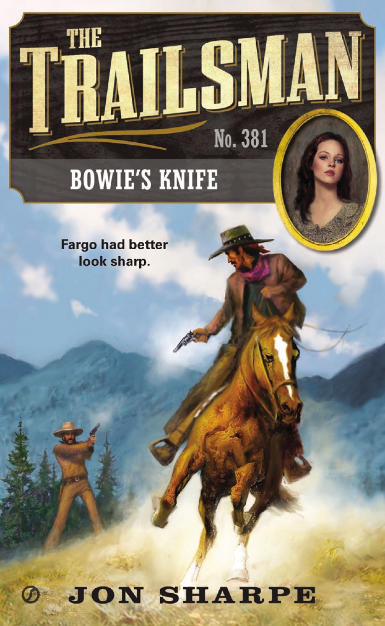 Bowie's Knife (Trailsman Series #381)