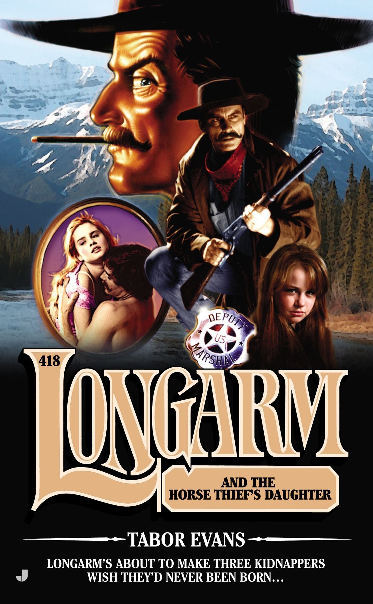 Longarm and the Horse Thief's Daughter (Longarm Series #418)